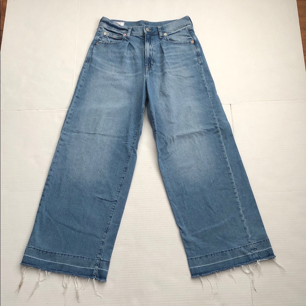 GAP High-rise Trouser Wide-Leg Jeans Size 27 Women’s